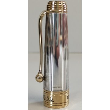 AURORA Ultima Lira PENNA STILOGRAFICA Edizione Limitata SILVER FOUNTAIN PEN box