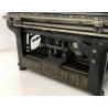 Underwood Antica Macchina Da Scrivere Art Deco 1920 METALLO NERO DECORATA EPOCA