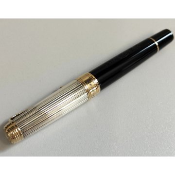 AURORA Ultima Lira PENNA STILOGRAFICA Edizione Limitata SILVER FOUNTAIN PEN box