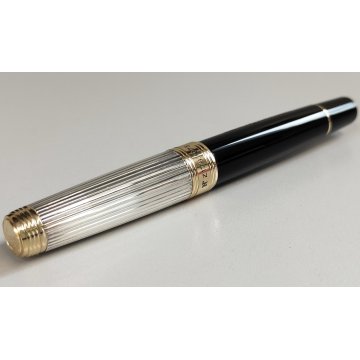 AURORA Ultima Lira PENNA STILOGRAFICA Edizione Limitata SILVER FOUNTAIN PEN box