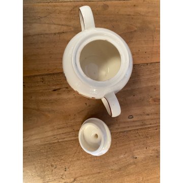 SERVIZIO TE 4 pers  CERAMICA RICHARD-GINORI San Cristoforo DECORATA A MANO FIORI