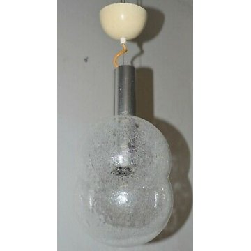 LAMPADA SOFFITTO Bilobo FLOS Design Tobia Scarpa VINTAGE 1970 OLD HANGING LAMP