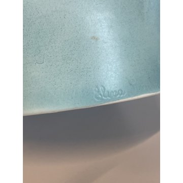 ANTICA MADONNA DELL' AMORE CERAMICA LENCI ELENA SCAVINI TORINO EPOCA 900 UCCELLI