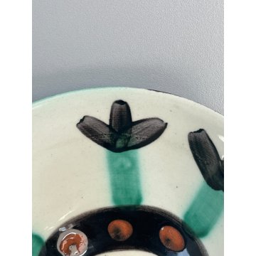 RARA CIOTOLA CERAMICA PABLO PICASSO MADOURA VISAGE A.R. 290 EPOCA 1950 FACE 1950