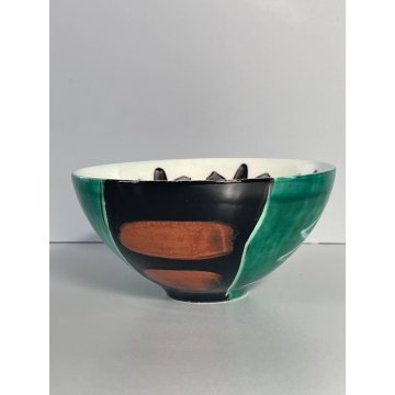 RARA CIOTOLA CERAMICA PABLO PICASSO MADOURA VISAGE A.R. 290 EPOCA 1950 FACE 1950