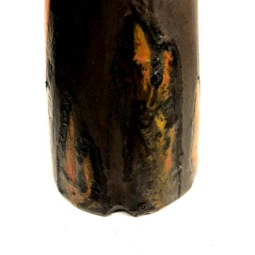 VASO BROCCA VERSATOIO CERAMICA FAT LAVA DESIGN BRUTALISTA MODERNISTA "Leo 9" '59