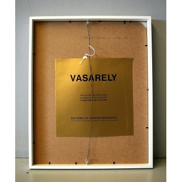 STAMPA Victor Vasarely PLANETARY FOLKLORE EDITIONS DU GRIFFON NEUCHATEL 1971 CH 