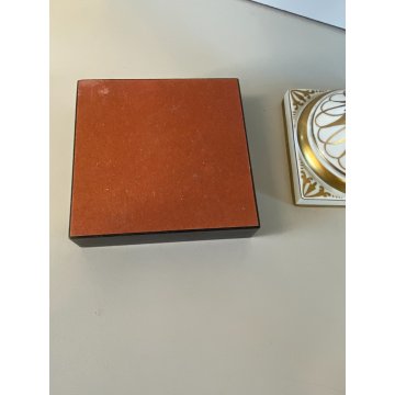 VASO ANFORA BIANSATA PORCELLANA BIANCA Dresden DECORO MOTIVO FLOREALE 35,5 cm/h