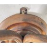 APPENDIABITI PARETE LEGNO FAGGIO CURVATO THONET MIDCENTURY ITALY ANNI 40