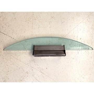 LOTTO 4 APPLIQUE VINTAGE SCONCE ALLUMINIO DIFFUSORE CRISTALLO STILE Fontana Arte