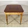 RARO TAVOLO GIOCO PRIMI 1900 RADICA DI OLMO LEGNO ROULETTE SCACCHI GAME TABLE