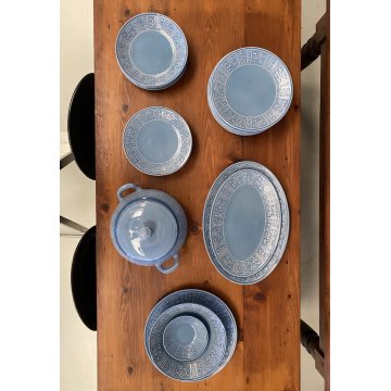 SERVIZIO PIATTI 6 pers "MARGHERITA" DESIGN A. Campi CERAMICA S.C. Richard Ginori