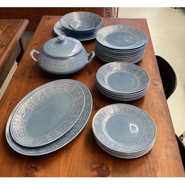 SERVIZIO PIATTI 6 pers "MARGHERITA" DESIGN A. Campi CERAMICA S.C. Richard Ginori