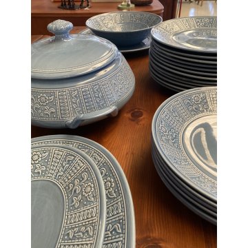 SERVIZIO PIATTI 6 pers "MARGHERITA" DESIGN A. Campi CERAMICA S.C. Richard Ginori