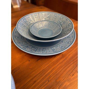SERVIZIO PIATTI 6 pers "MARGHERITA" DESIGN A. Campi CERAMICA S.C. Richard Ginori