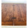 ANTICO TAVOLO PRANZO ALLUNGABILE A LIBRO TABLE LEGNO NOCE EPOCA 1800 SALOTTO