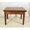 ANTICO TAVOLO PRANZO ALLUNGABILE A LIBRO TABLE LEGNO NOCE EPOCA 1800 SALOTTO