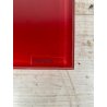COPPIA LAMPADA PARETE VETRO MURANO DUE Gio S P-PL 40 BIANCO SATINATO ROSSO VERDE