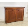ANTICA CREDENZA CAPPUCCINA 1800 LEGNO NOCE CREDENZINA CUCINA EPOCA DISPENSA