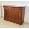 ANTICA CREDENZA CAPPUCCINA 1800 LEGNO NOCE CREDENZINA CUCINA EPOCA DISPENSA