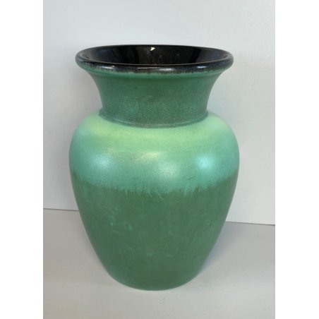 VASO CERAMICA VERDE RICHARD GINORI GIOVANNI GARIBOLDI GIO PONTI ANNI 50 ITALIA