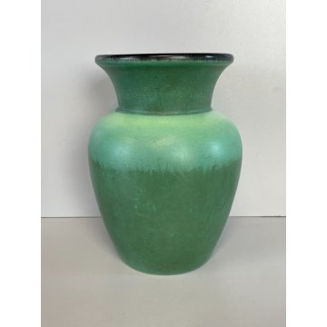 VASO CERAMICA VERDE RICHARD GINORI GIOVANNI GARIBOLDI GIO PONTI ANNI 50 ITALIA