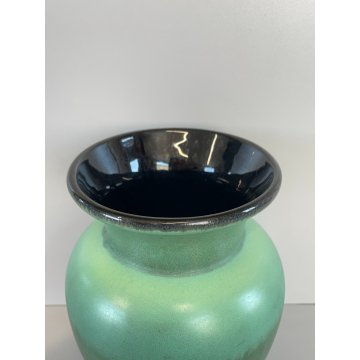 VASO CERAMICA VERDE RICHARD GINORI GIOVANNI GARIBOLDI GIO PONTI ANNI 50 ITALIA