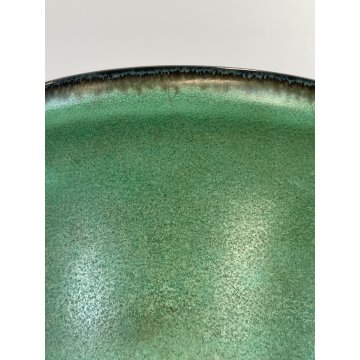 VASO CERAMICA VERDE RICHARD GINORI GIOVANNI GARIBOLDI GIO PONTI ANNI 50 ITALIA