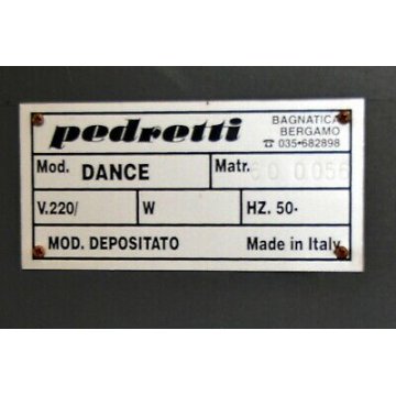 Jukebox PEDRETTI Dance Stereo Compact Disc RADIO BAR DISCOTECA FESTA TAVERNA OLD