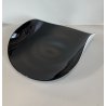 PIATTO VETRO SOFFIATO MURANO DESIGN Venini VASSOIO NERO BIANCO 36x26x10cm/h '84