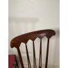 ANTICA COPPIA SEDIE CHIAVARINE CHIAVARI BRASS CHAIR LEGNO FAGGIO EPOCA '900