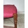 ANTICA COPPIA SEDIE CHIAVARINE CHIAVARI BRASS CHAIR LEGNO FAGGIO EPOCA '900