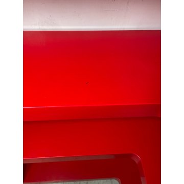 LIBRERIA ANGOLO Kartell 5 MODULI ANNI 70 DESIGN Olaf Von Bohr VINTAGE ANGOLIERA