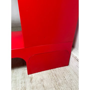 LIBRERIA ANGOLO Kartell 5 MODULI ANNI 70 DESIGN Olaf Von Bohr VINTAGE ANGOLIERA