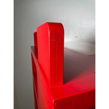 LIBRERIA ANGOLO Kartell 5 MODULI ANNI 70 DESIGN Olaf Von Bohr VINTAGE ANGOLIERA
