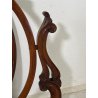 ANTICA PSICHE LEGNO NOCE SPECCHIO BASCULANTE CASSETTO EPOCA '800 BAROCCA OLD