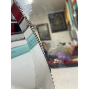 GRANDE VASO LINO SABATTINI PERSEPOLI B/ 237 ANNI '70 VINTAGE DESIGN ARGENTATO