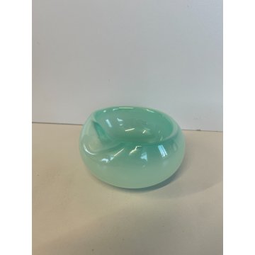 CIOTOLA VETRO AZZURRO ARCHIMEDE SEGUSO POSACENERE SVUOTA TASCHE GLASS MURANO