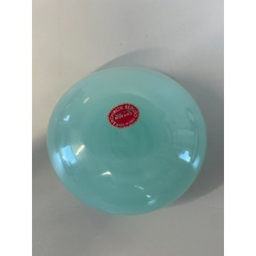CIOTOLA VETRO AZZURRO ARCHIMEDE SEGUSO POSACENERE SVUOTA TASCHE GLASS MURANO