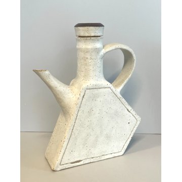 ANTICA RARA BOTTIGLIA BRUNO GAMBONE CERAMICA ANNI '70 BROCCA PORTA LIQUORE ITALY