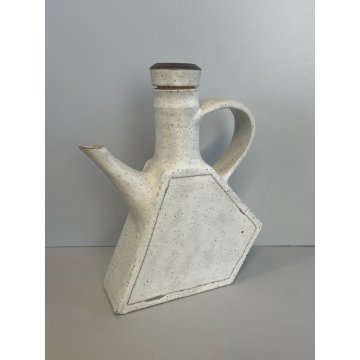 ANTICA RARA BOTTIGLIA BRUNO GAMBONE CERAMICA ANNI '70 BROCCA PORTA LIQUORE ITALY