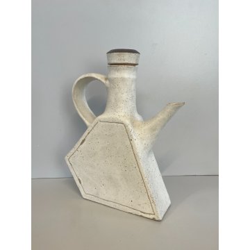 ANTICA RARA BOTTIGLIA BRUNO GAMBONE CERAMICA ANNI '70 BROCCA PORTA LIQUORE ITALY