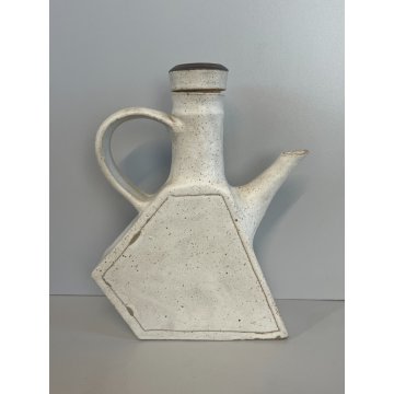 ANTICA RARA BOTTIGLIA BRUNO GAMBONE CERAMICA ANNI '70 BROCCA PORTA LIQUORE ITALY