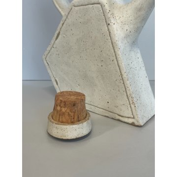 ANTICA RARA BOTTIGLIA BRUNO GAMBONE CERAMICA ANNI '70 BROCCA PORTA LIQUORE ITALY
