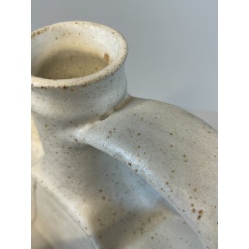 ANTICA RARA BOTTIGLIA BRUNO GAMBONE CERAMICA ANNI '70 BROCCA PORTA LIQUORE ITALY