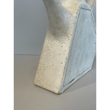 ANTICA RARA BOTTIGLIA BRUNO GAMBONE CERAMICA ANNI '70 BROCCA PORTA LIQUORE ITALY