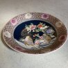PIATTO DECORATIVO CENTROTAVOLA BOWL  PORCELLANA UCCELLI MOTIVI FLOREALI CINA 900