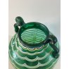 VASO VERDE ACIDATO VETRO SOFFIATO MURANO ERCOLE BAROVIER DESIGN GLASS ANFORA