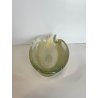 ANTICO SVUOTA TASCHE VETRO MURANO FOGLIA ORO ANNI 4O ITALY CIOTOLA BOWL VINTAGE