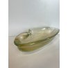ANTICO SVUOTA TASCHE VETRO MURANO FOGLIA ORO ANNI 4O ITALY CIOTOLA BOWL VINTAGE